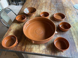 Service à cassoulet terre cuite Réf 4526