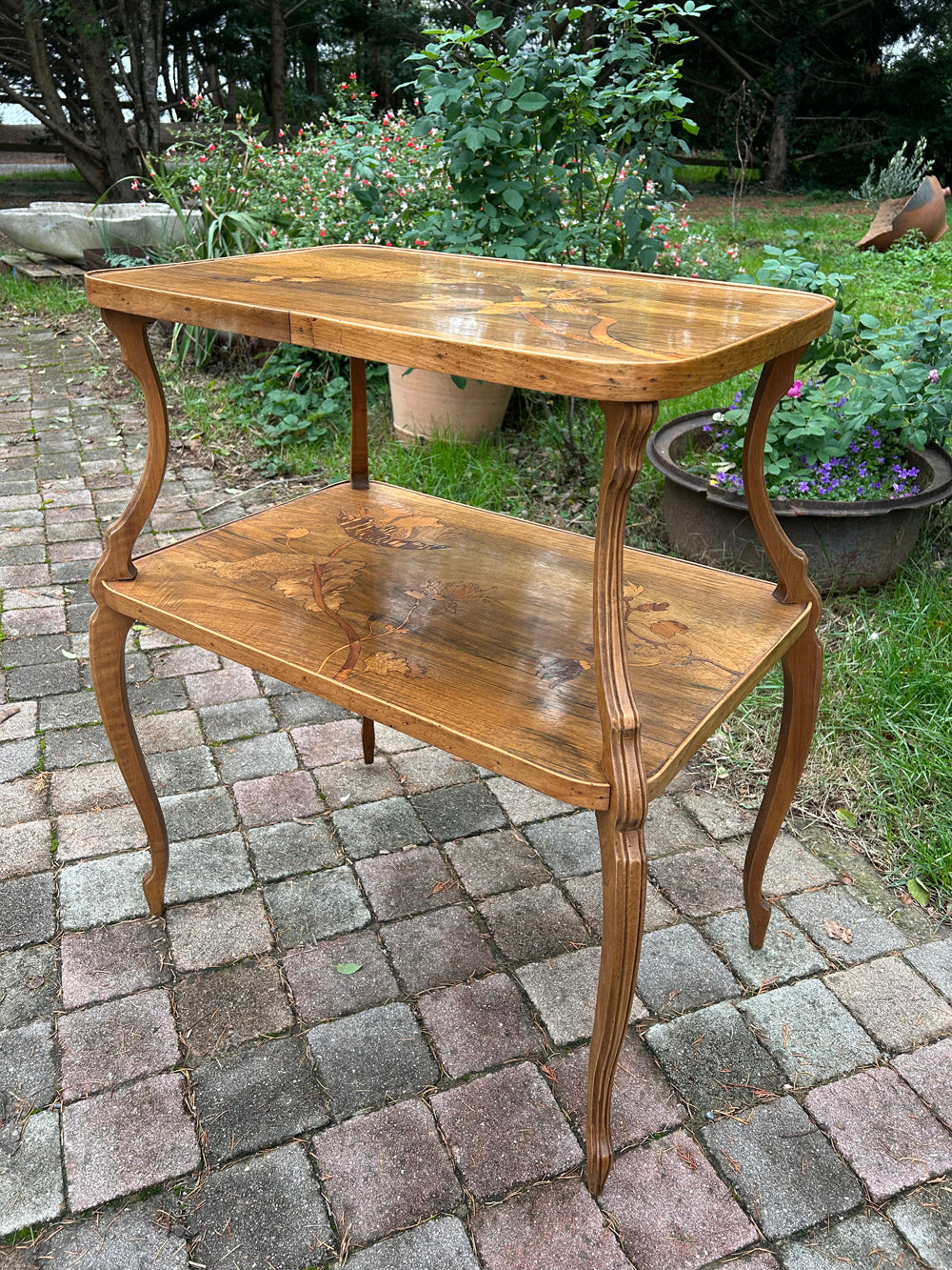 Table à Thé Art Nouveau  Etablissement " Emile gallé " 1900