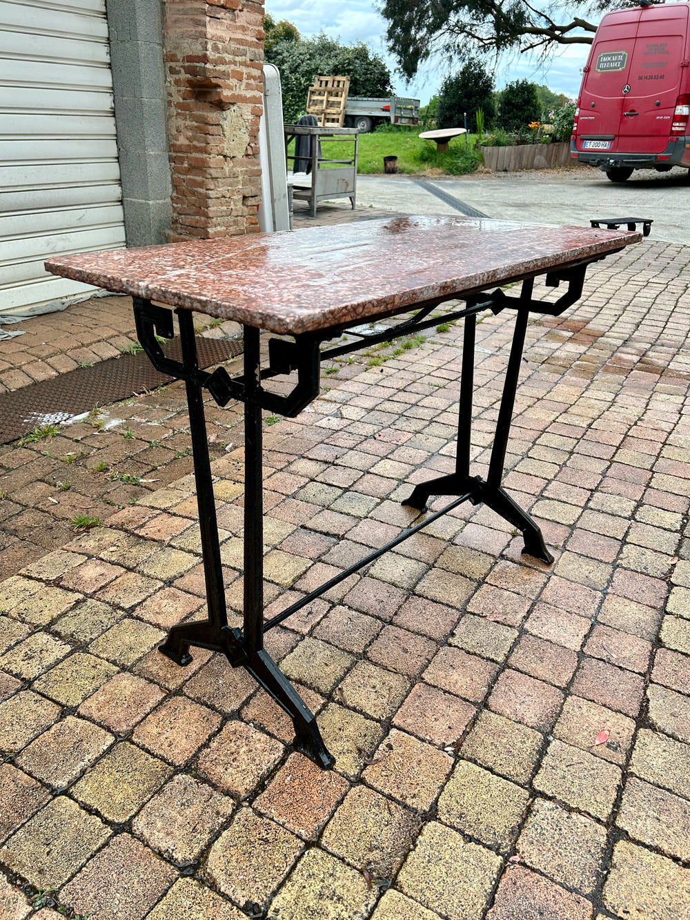 Table bistro style Art Deco Réf 4273