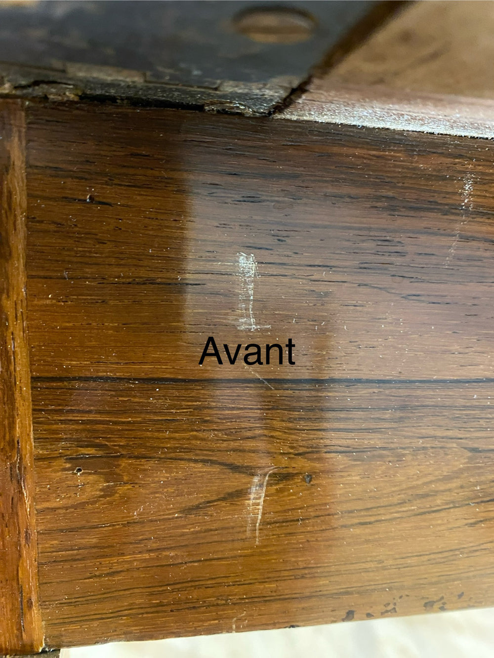 Table à Oreille 19ème Style Louis XVI Acajou Marqueterie