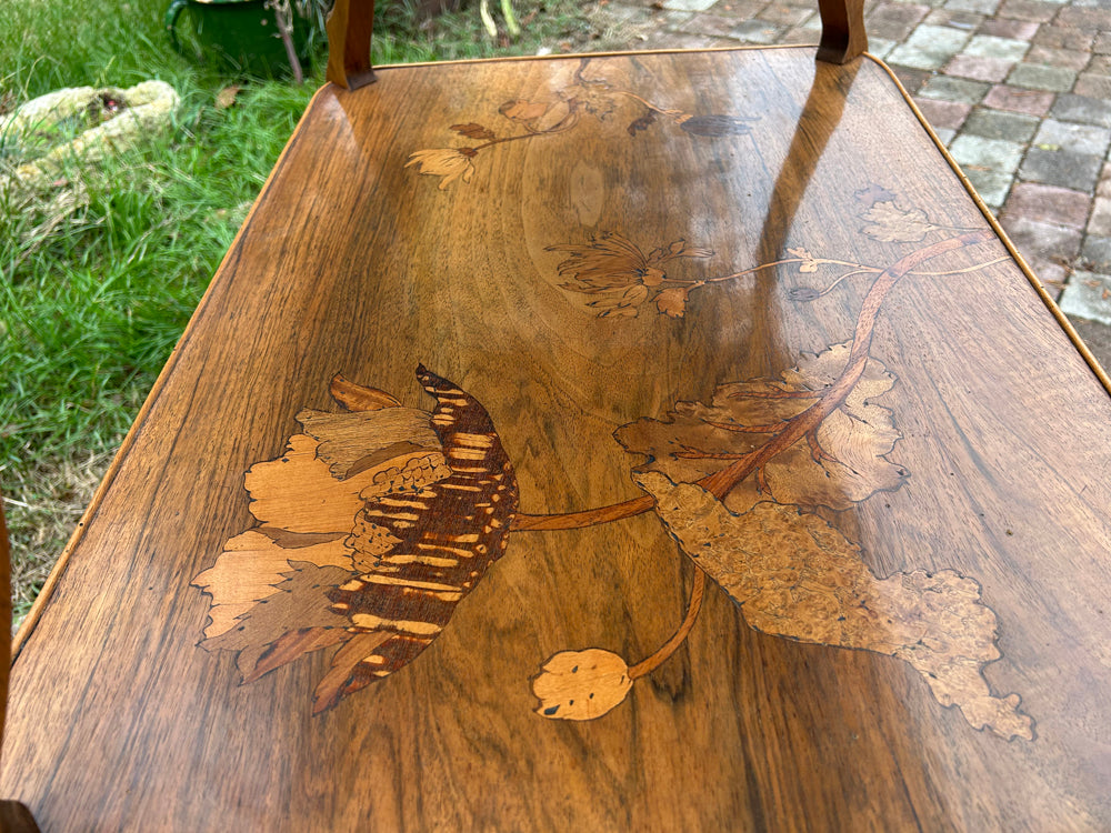 Table à Thé Art Nouveau  Etablissement " Emile gallé " 1900