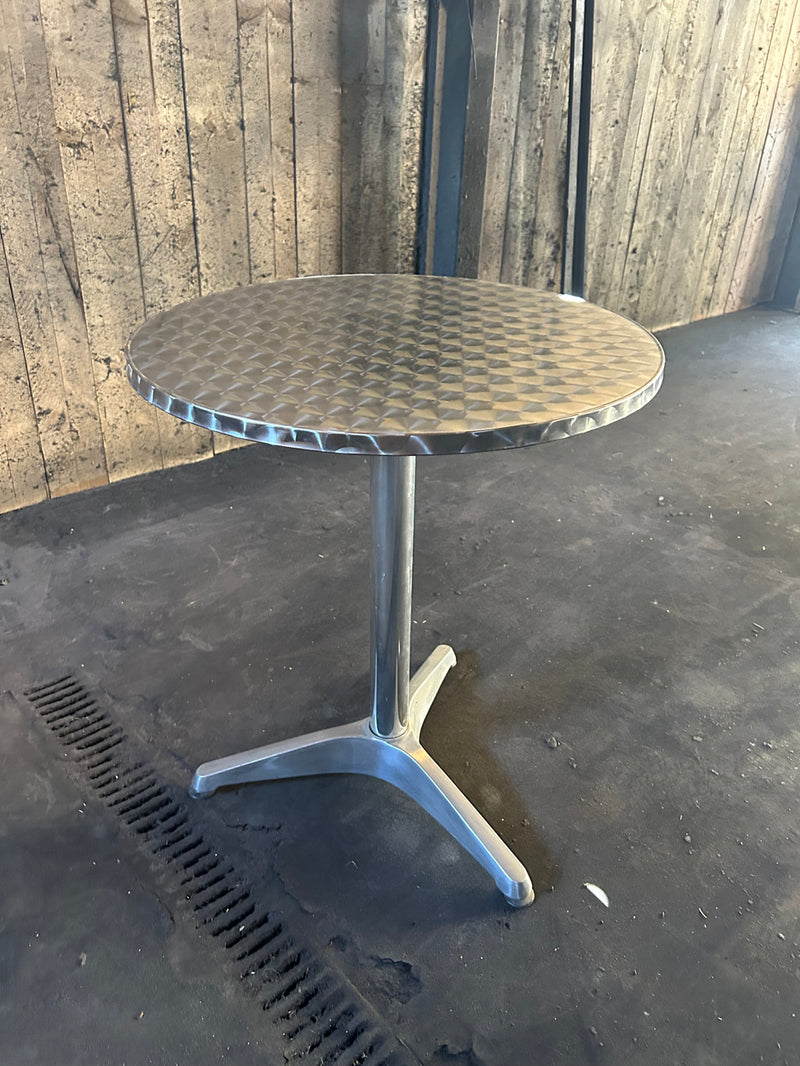 Table bistro aluminium  Réf 4538