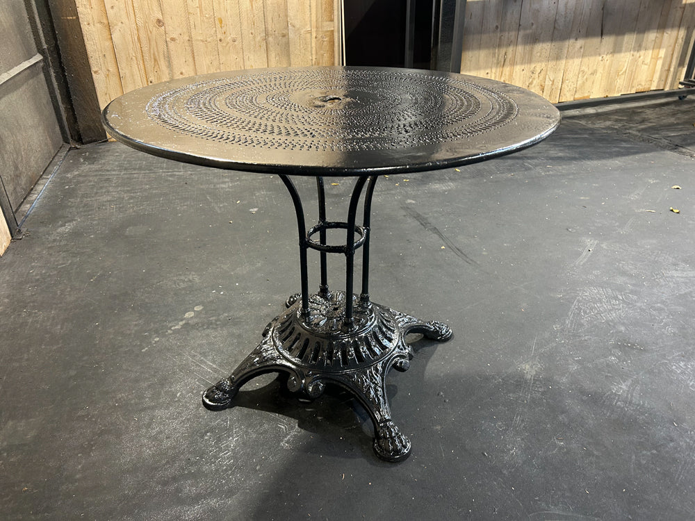 Table de jardin piètement fonte époque 1900 Réf 4376