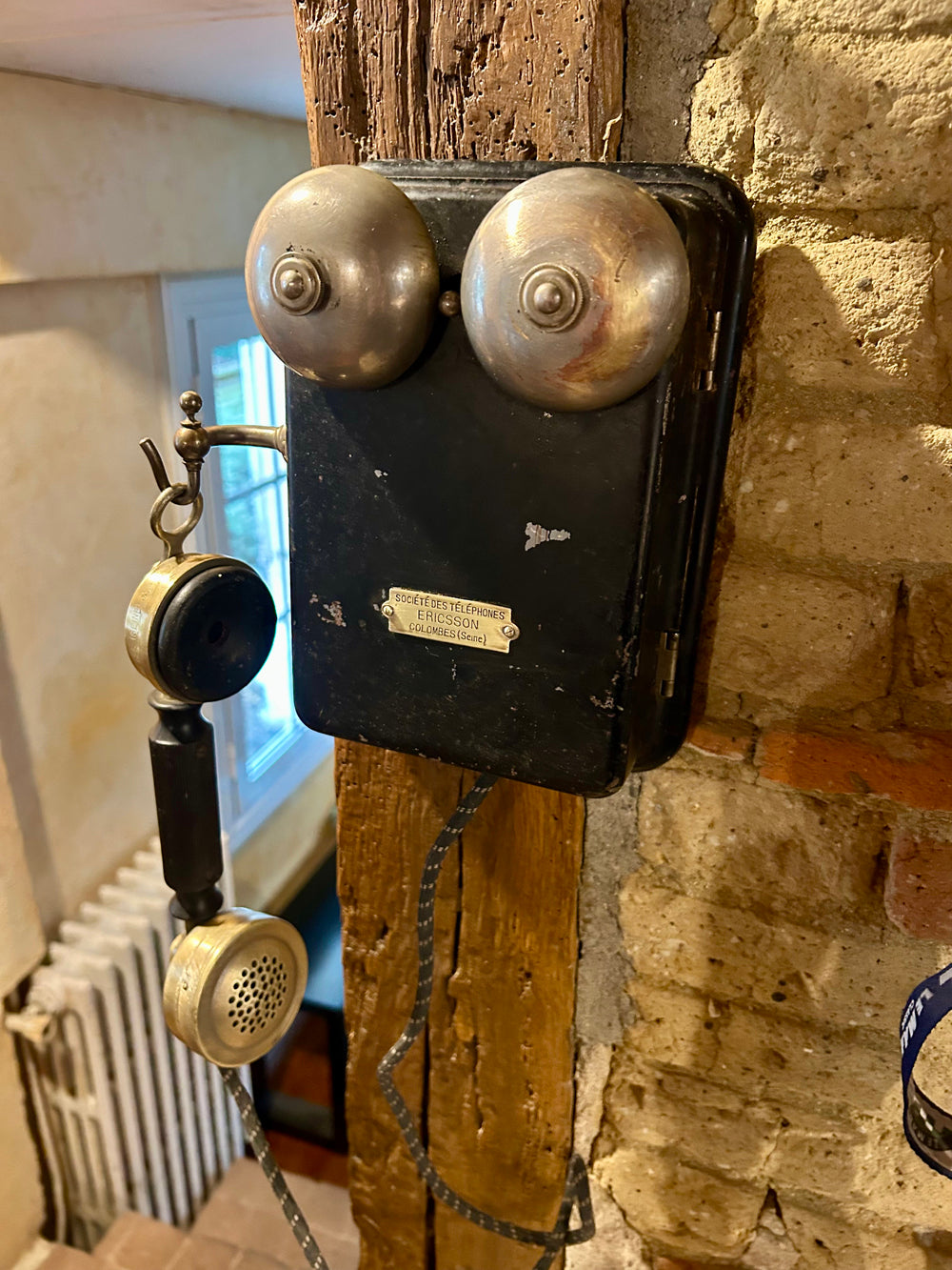 Téléphone mural Ericsson 1940 Réf 4421