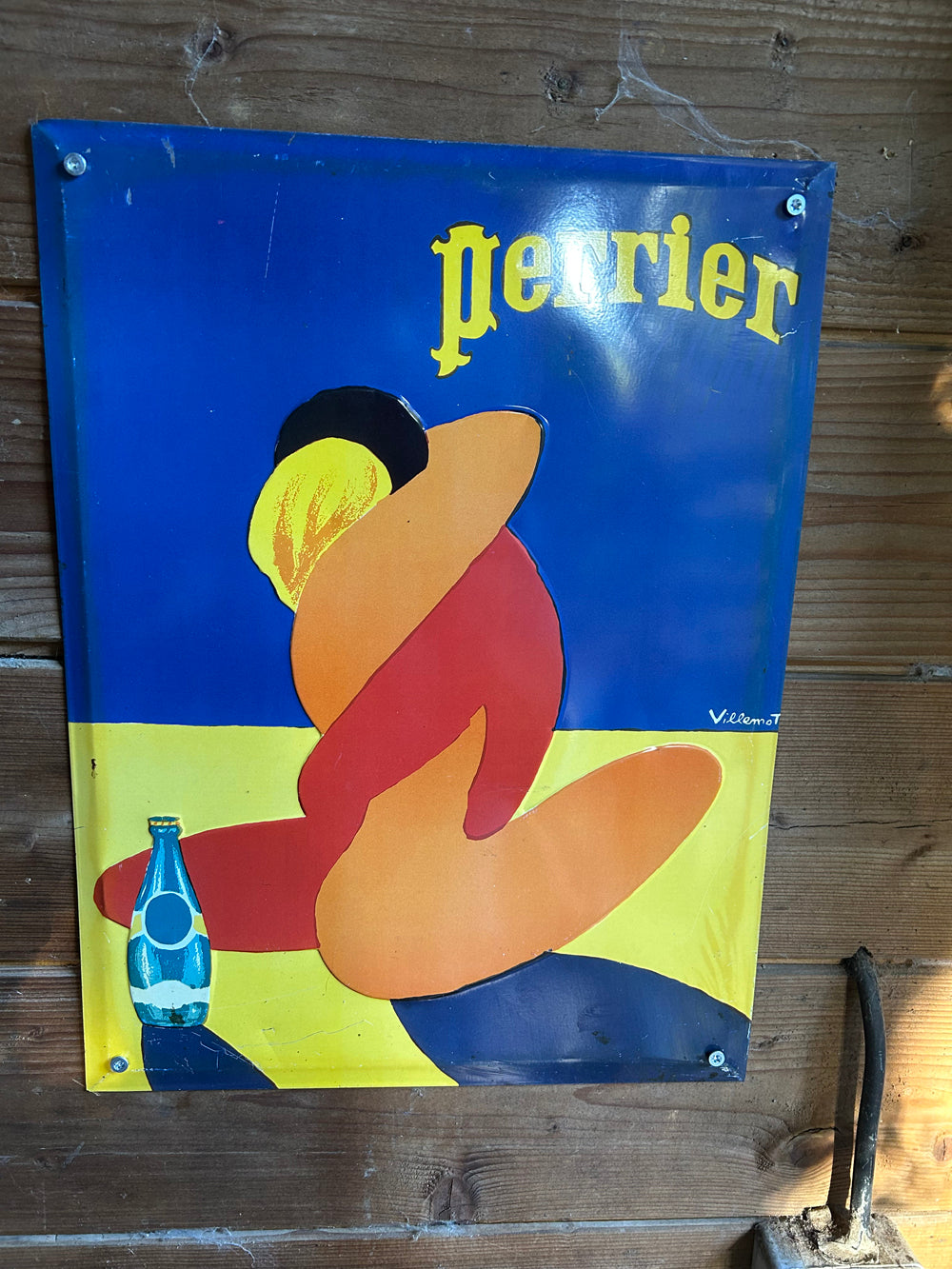 Tôle publicitaire PERRIER Réf 4525