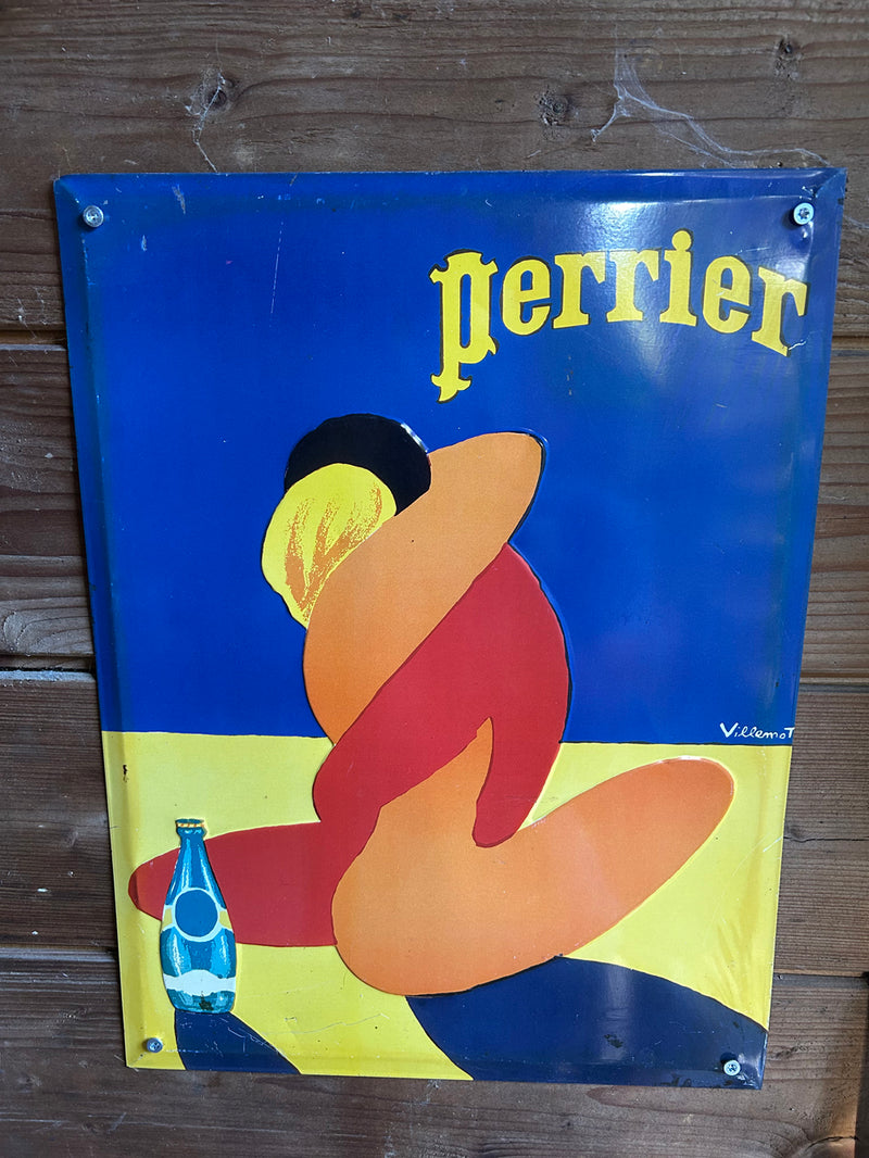 Tôle publicitaire PERRIER Réf 4525