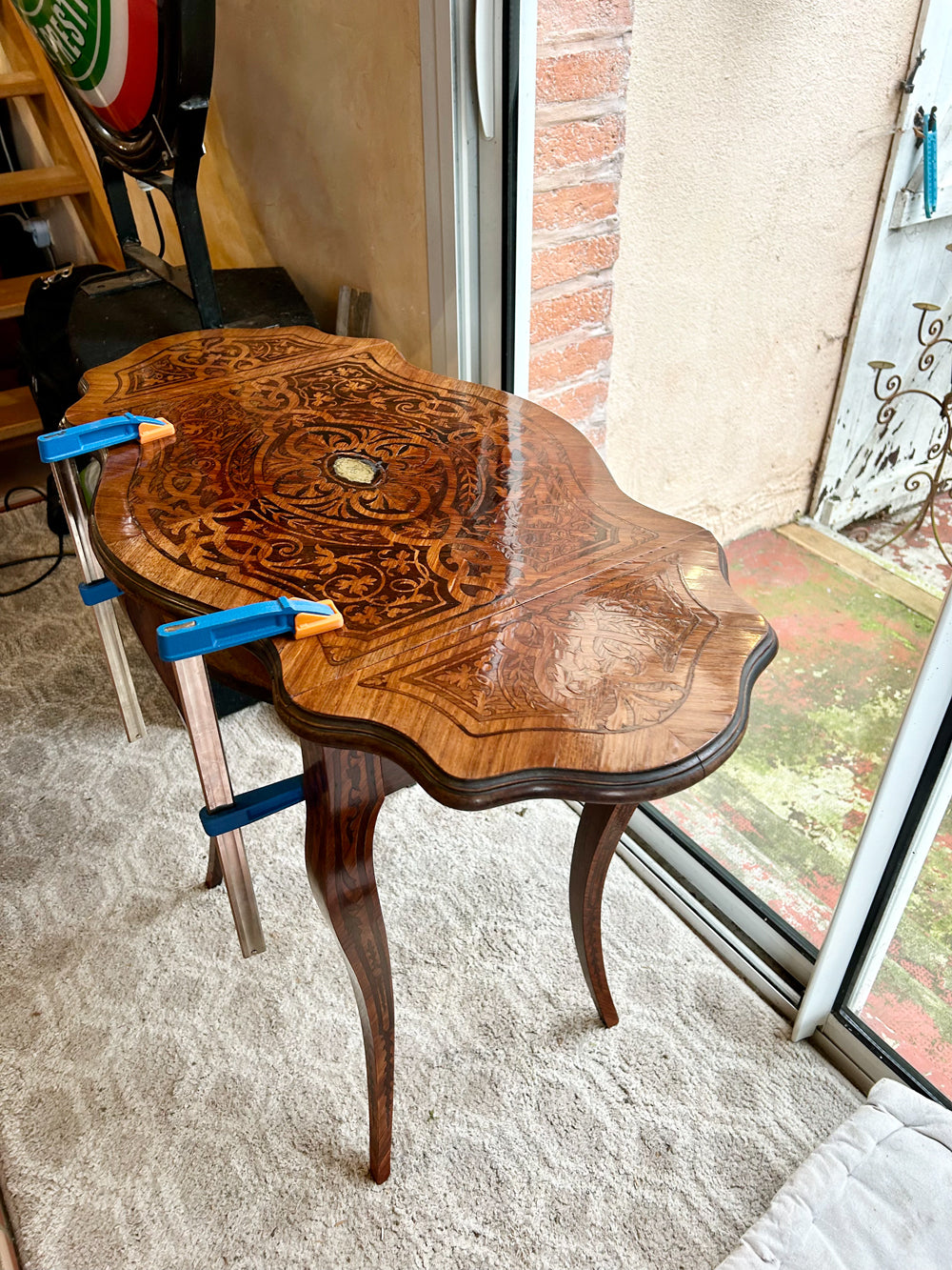 Travailleuse style Louis XV fabrication 19éme Réf 4218