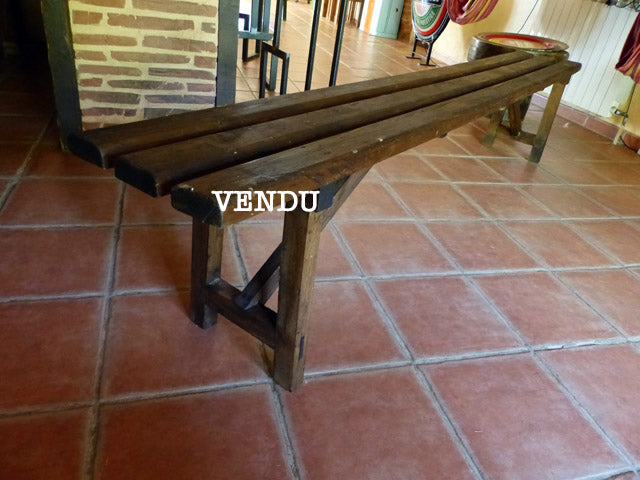 VENDU Grand banc d'église