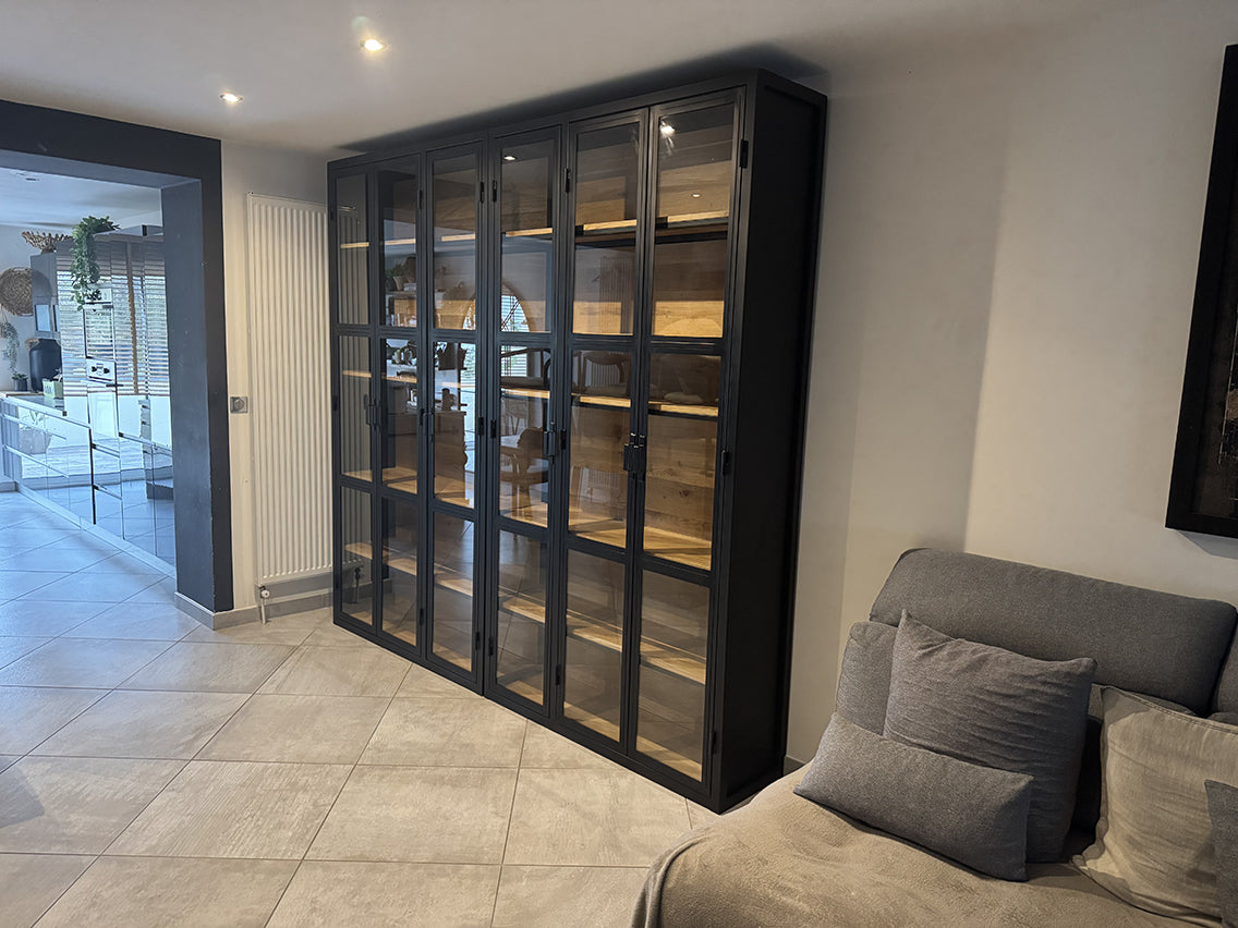 Vitrine/ Bibliothèque 6 portes RF 4660