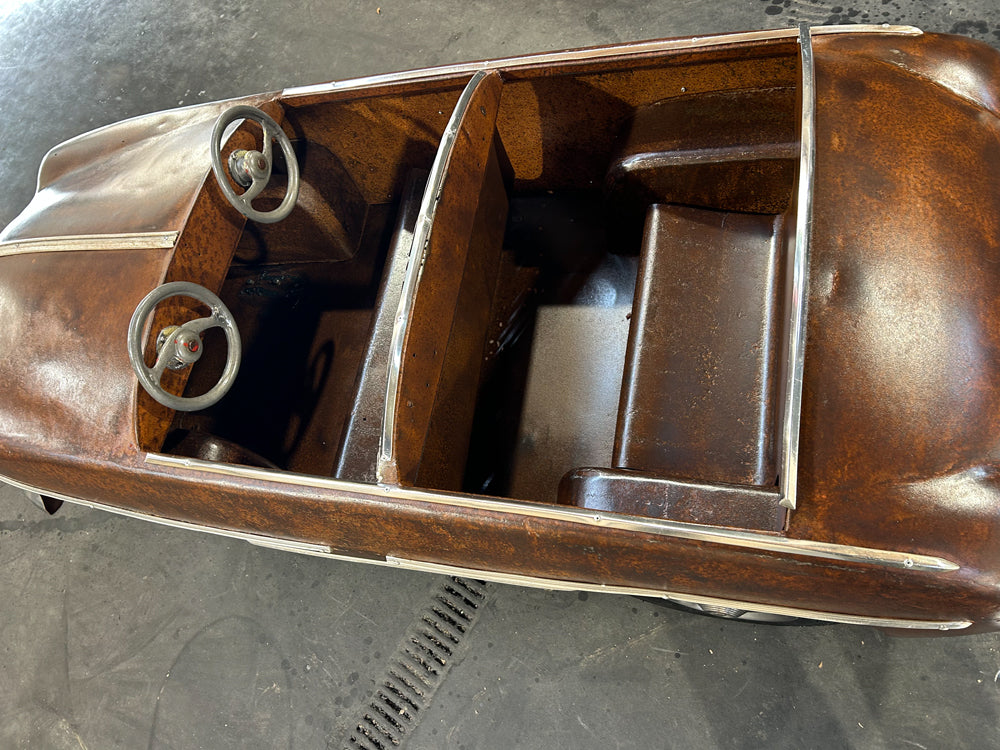 Voiture de manège métal 1950/60 Réf 4416