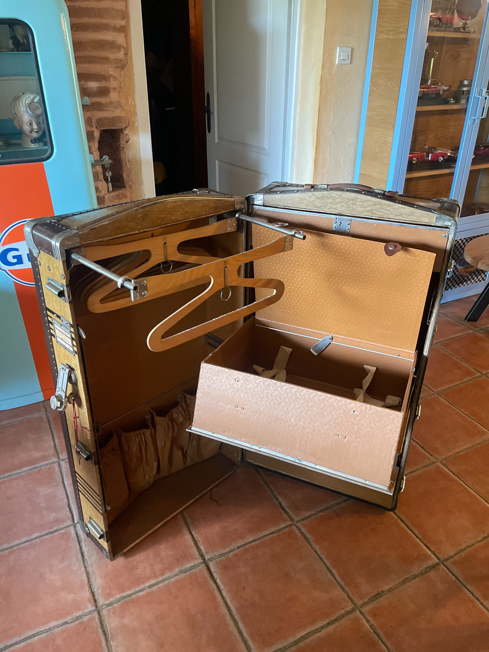 Malle de cabine transatlantique  Réf 4078