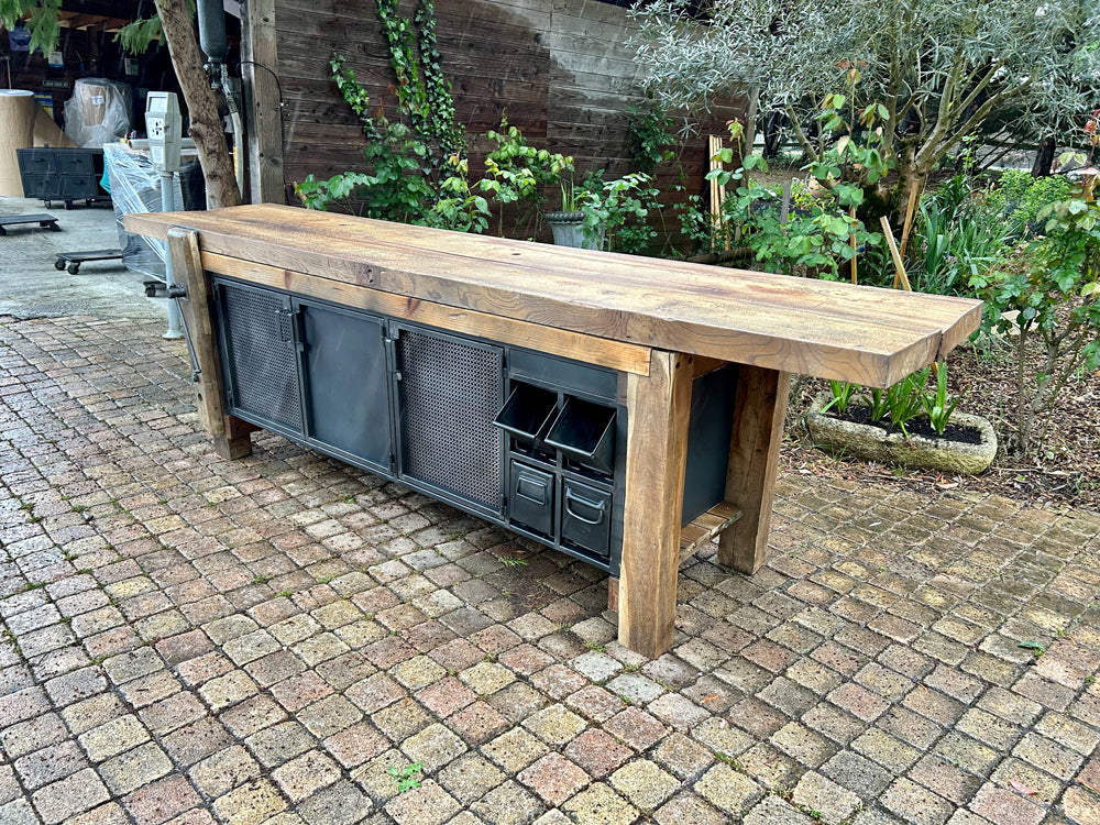 Trés grand établi menuiserie Réf 4244