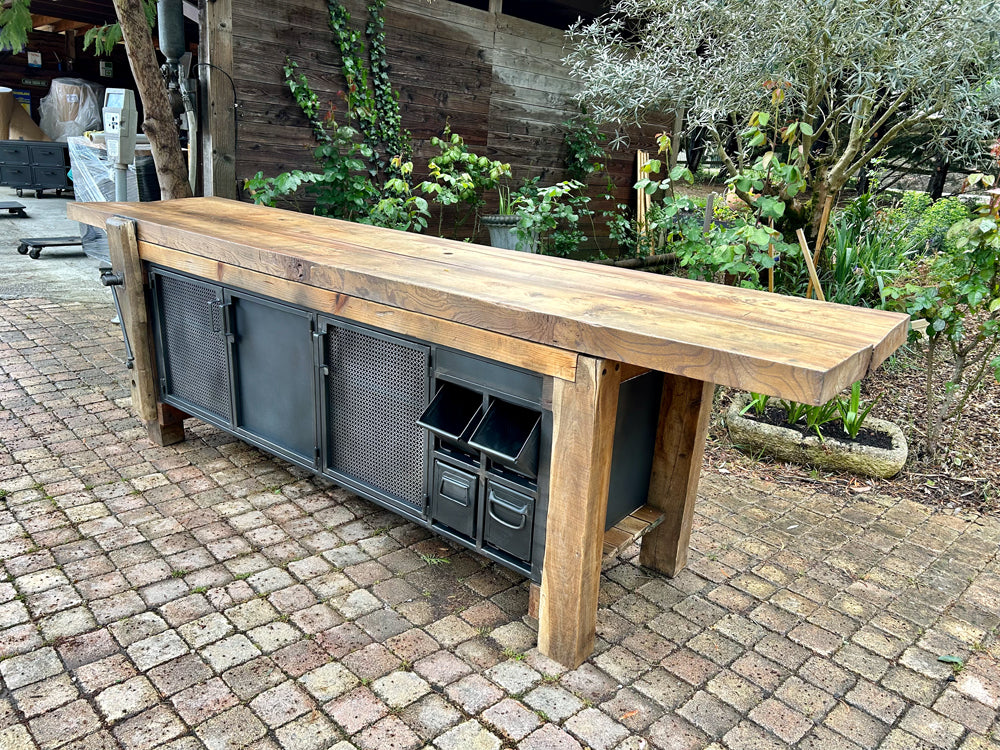 Trés grand établi menuiserie Réf 4244