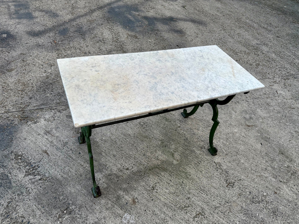 Table Bistrot Fonte Rivetée 1930/40 Fabricant Billard