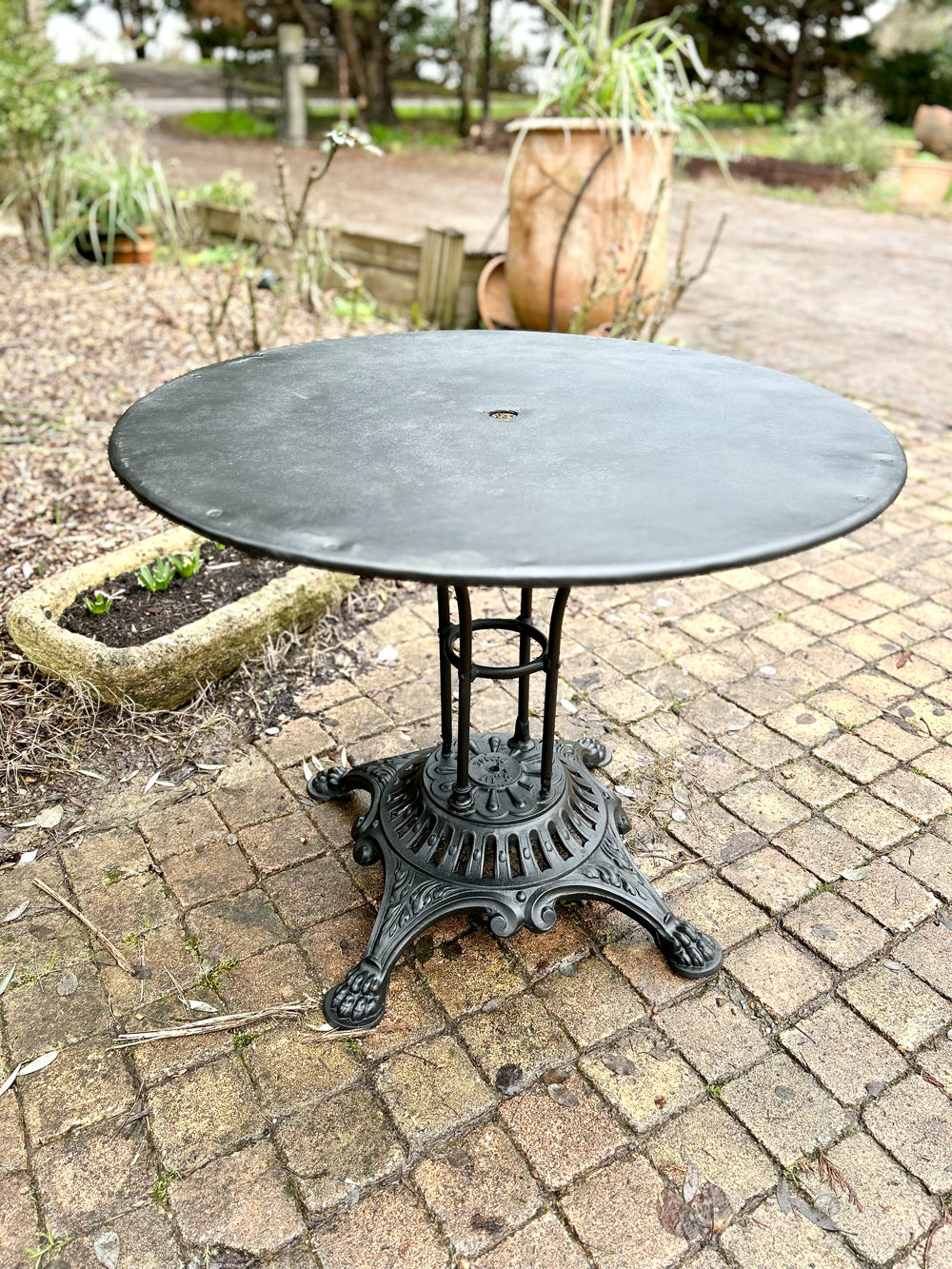 Table de jardin en fonte 19éme  Réf 4208