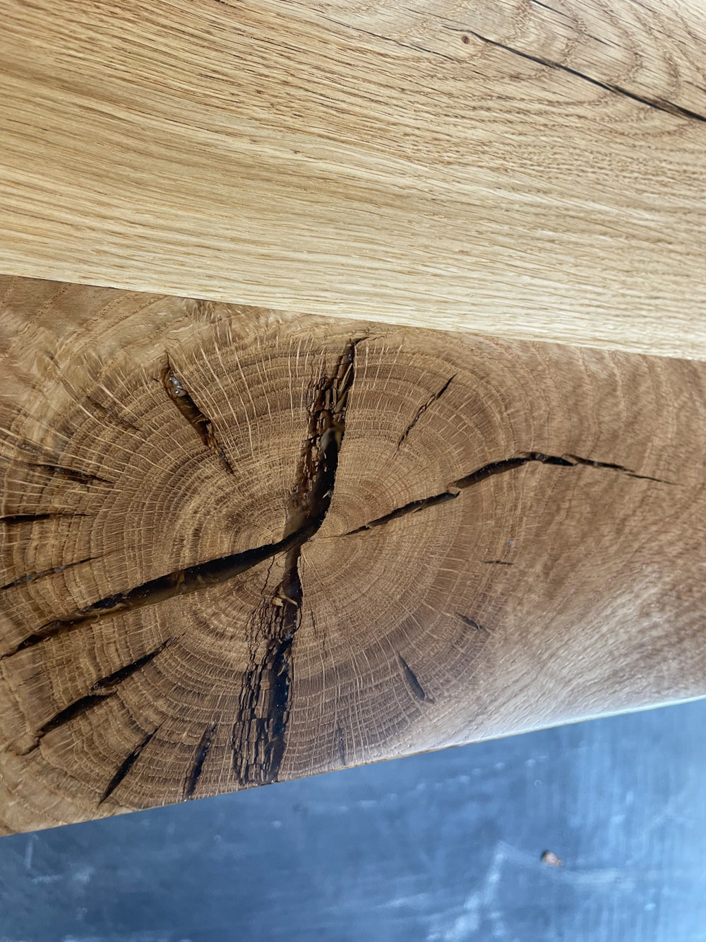 Table design industrielle avec rallonge  Réf 4045 Prix de base : 1400