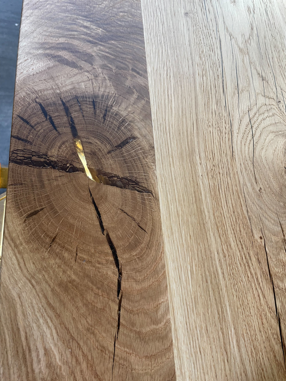 Table design industrielle avec rallonge  Réf 4045 Prix de base : 1400