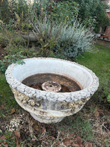 Très grande jardinière fleurie- Réf 4605