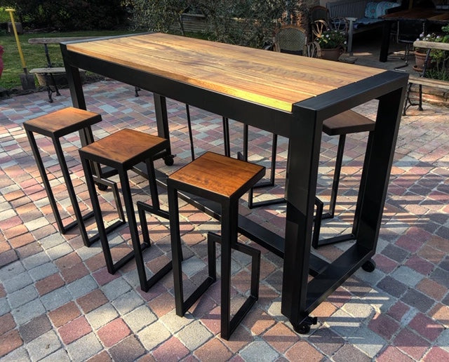 Mobilier de terrasse thermolaqué PRIX de base: 1450€ réf 3336