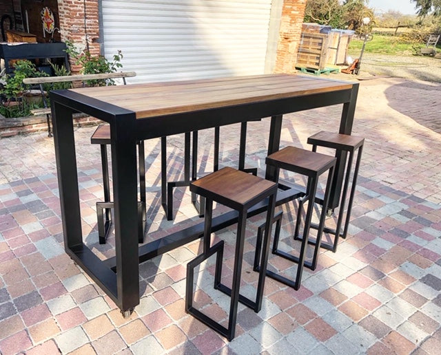 Mobilier de terrasse thermolaqué PRIX de base: 1450€ réf 3336