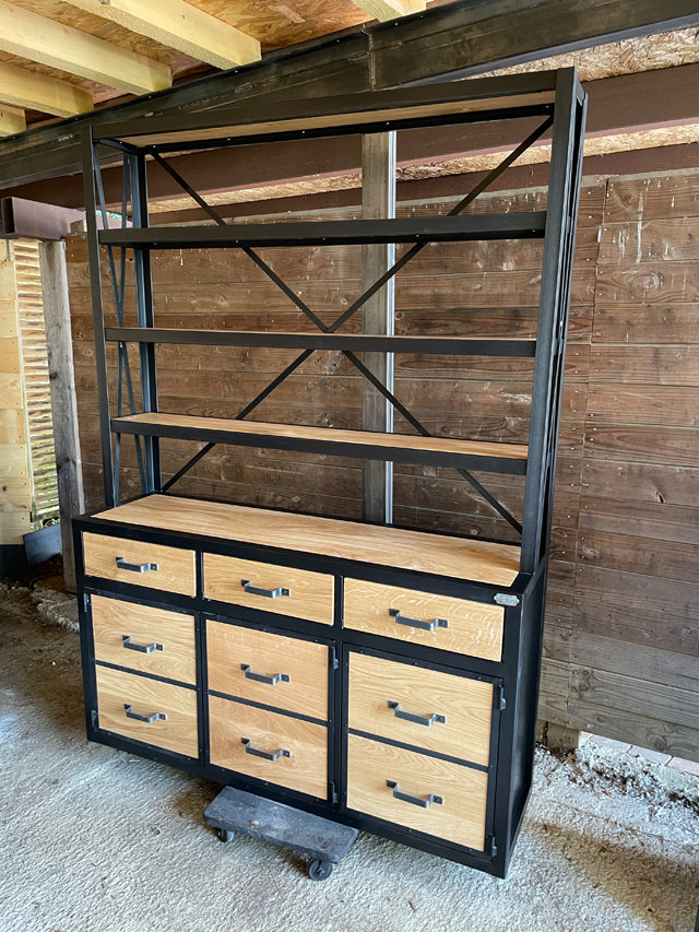 Etagère industrielle style EIFFEL PRIX de base : 1200€réf 3581