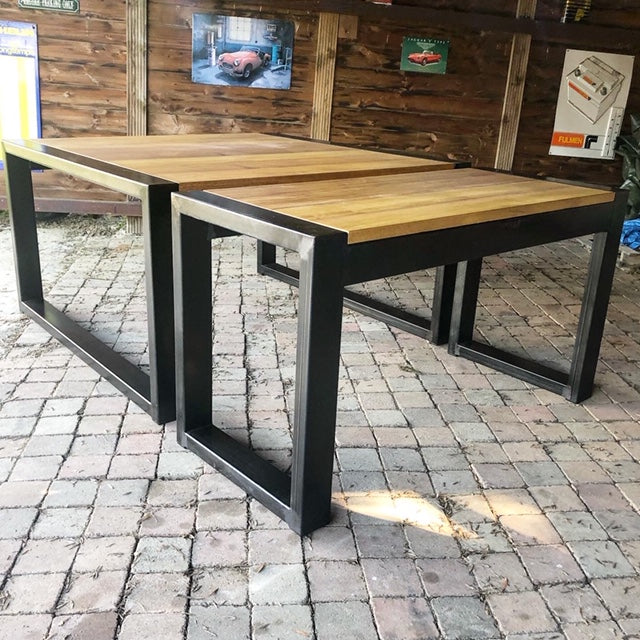 Table design industriel sur mesure PRIX de base : 1050€ réf 3518