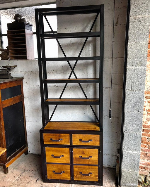 Etagère industrielle style EIFFEL PRIX de base : 1200€réf 3581
