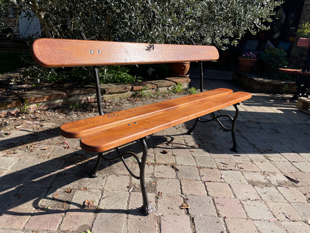 Banc ART NOUVEAU en fonte 1900