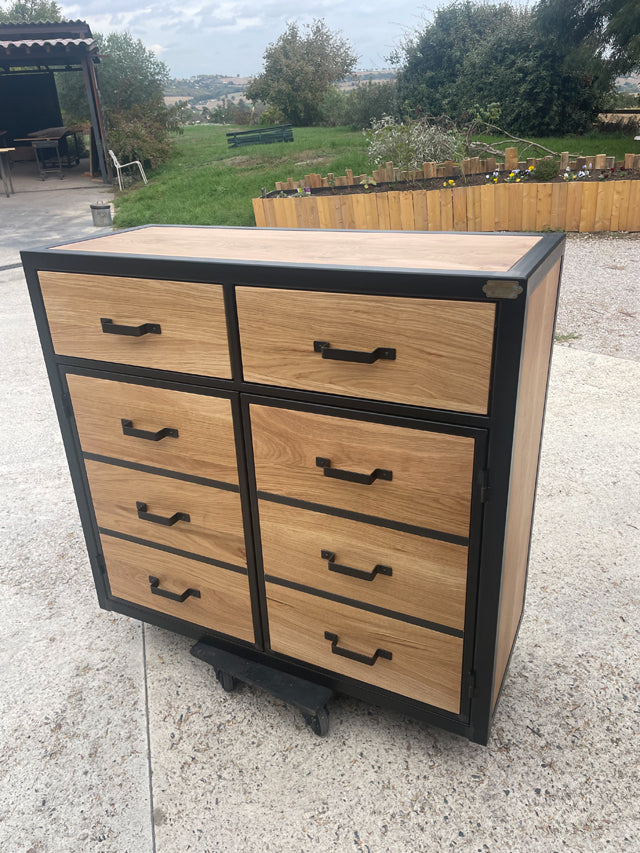 Buffet porte faux tiroirs PRIX de base : 1150€ réf 3938
