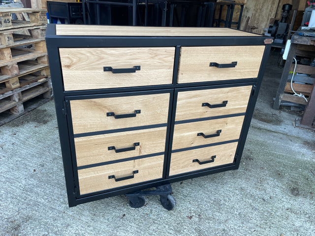 Buffet porte faux tiroirs PRIX de base : 1150€ réf 3938