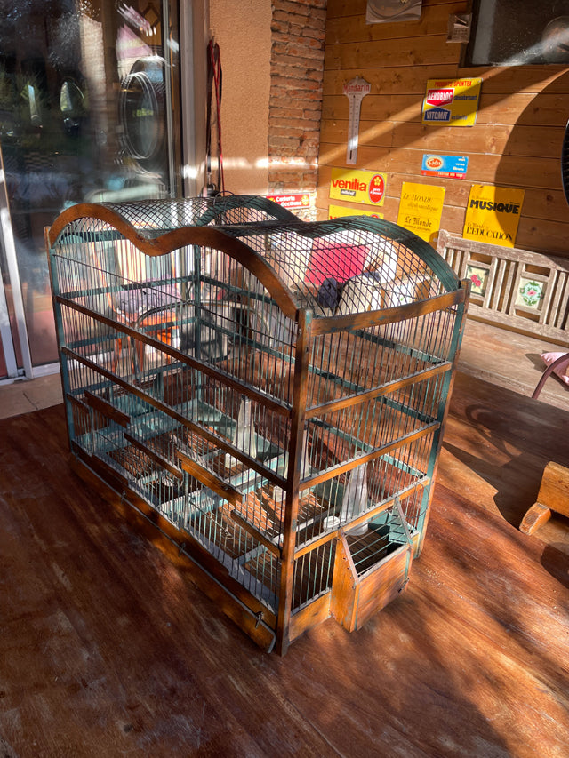 Cage oiseau ancienne