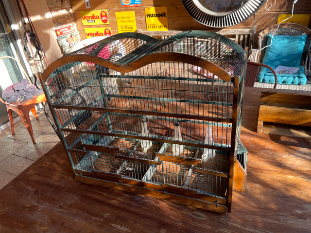 Cage oiseau ancienne