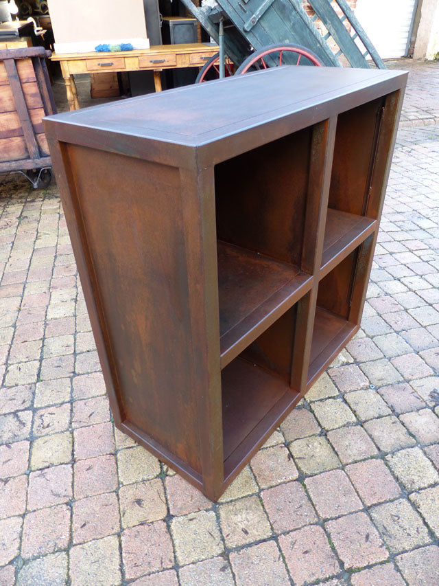 Caisson bibliothèque industriel modulable PRIX de base: 500€ réf 3472