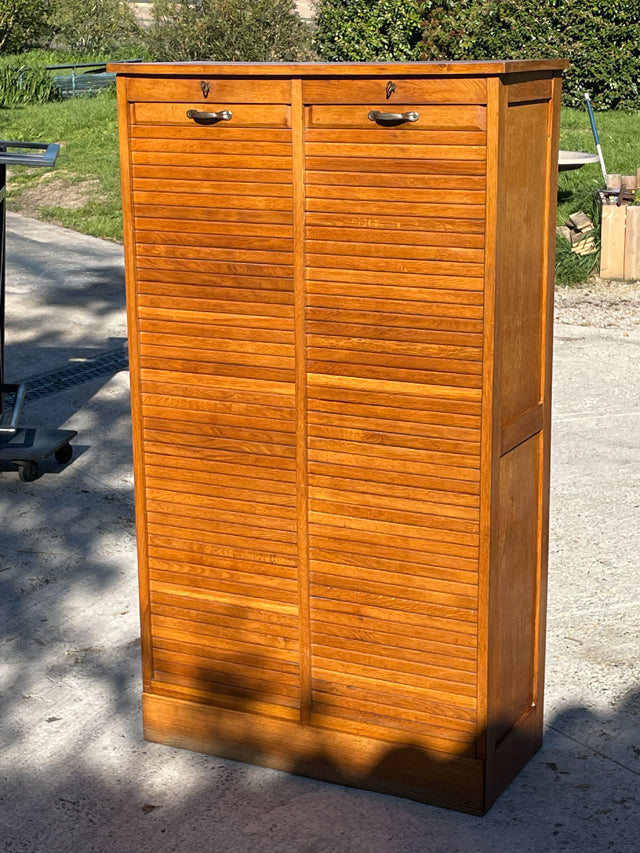 Classeur double rideau 1960