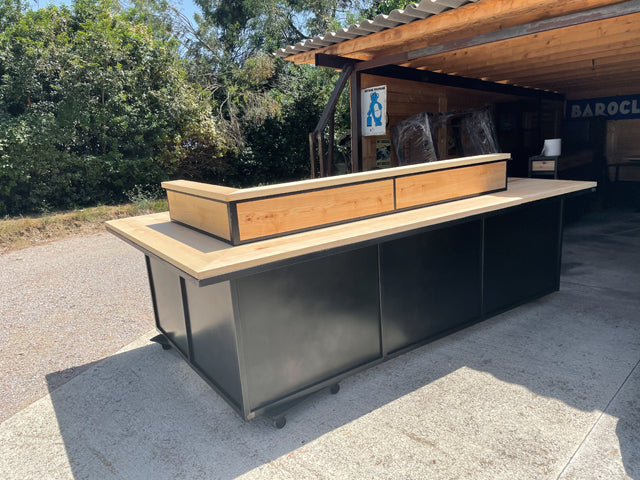 Comptoir Bodega industriel PRIX de base: 3000€ réf 3904