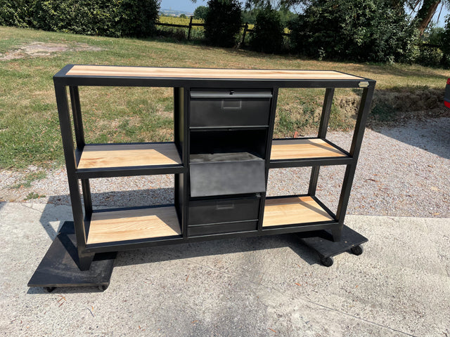 Etagère industrielle 4 clapets ATAL