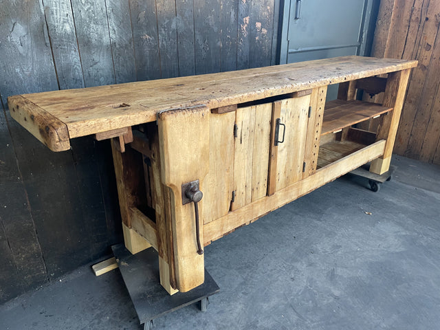 Grand établi menuiserie VENDU