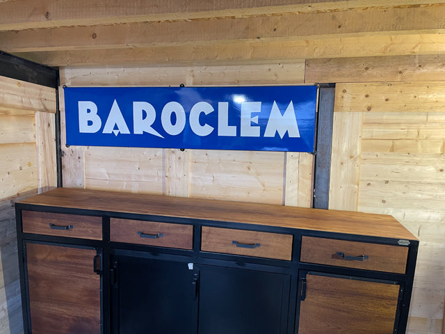 Grande plaque émaillée BAROCLEM
