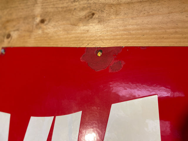 Grande plaque émaillée  VIANDOX