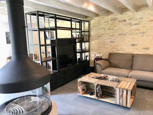 Grande bibliothèque industrielle PRIX de base: 2600€ réf 3190