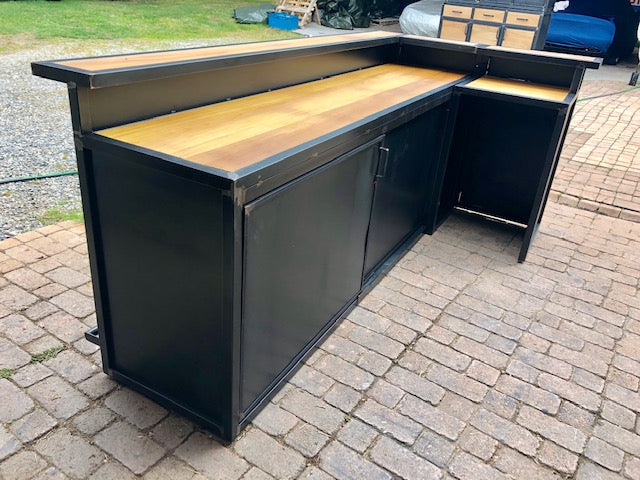 Comptoir industriel  double plateau PRIX de base: 1950€ réf 3310