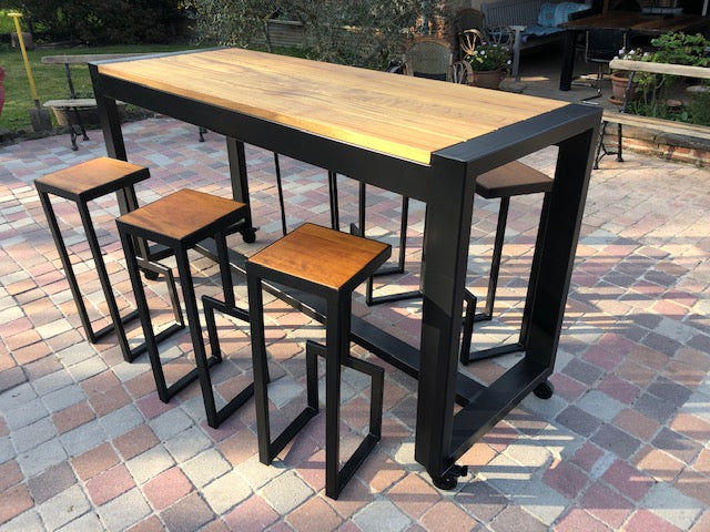 Mobilier de terrasse thermolaqué PRIX de base: 1450€ réf 3336