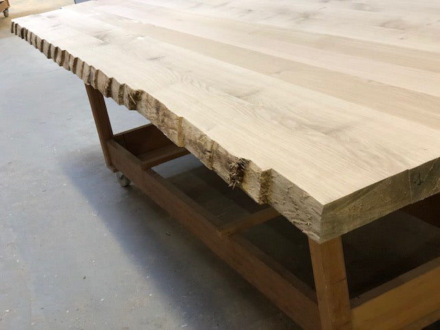 Table design industriel chêne 60 PRIX de base : 3600€ réf 3593