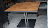 Table style industriel pied central PRIX de base : 950€ réf 2091