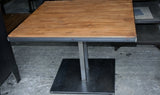 Table style industriel pied central PRIX de base : 950€ réf 2091