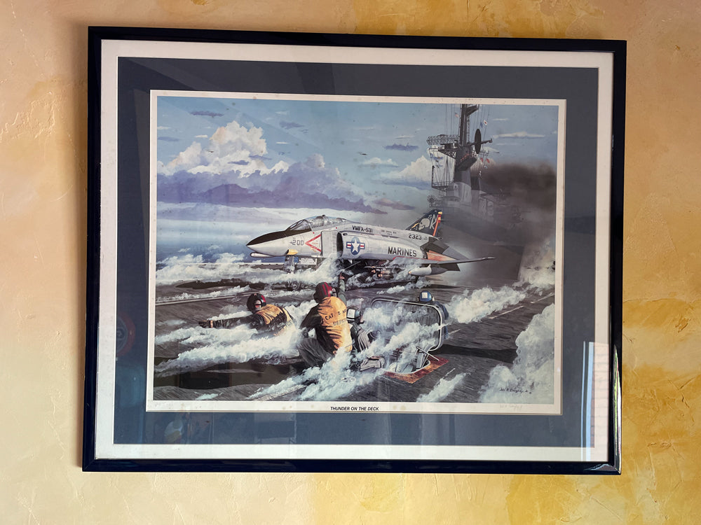 Lithographie Aviation John.R.doughty réf 4031