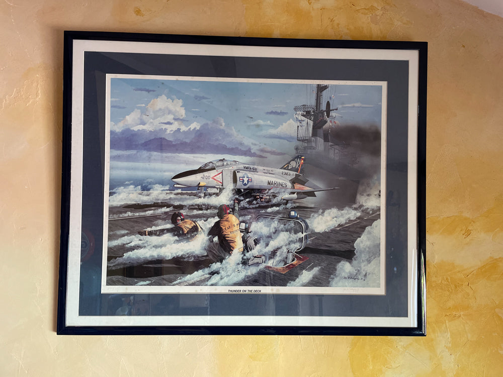 Lithographie Aviation John.R.doughty réf 4031