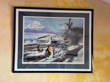 Lithographie Aviation John.R.doughty réf 4031