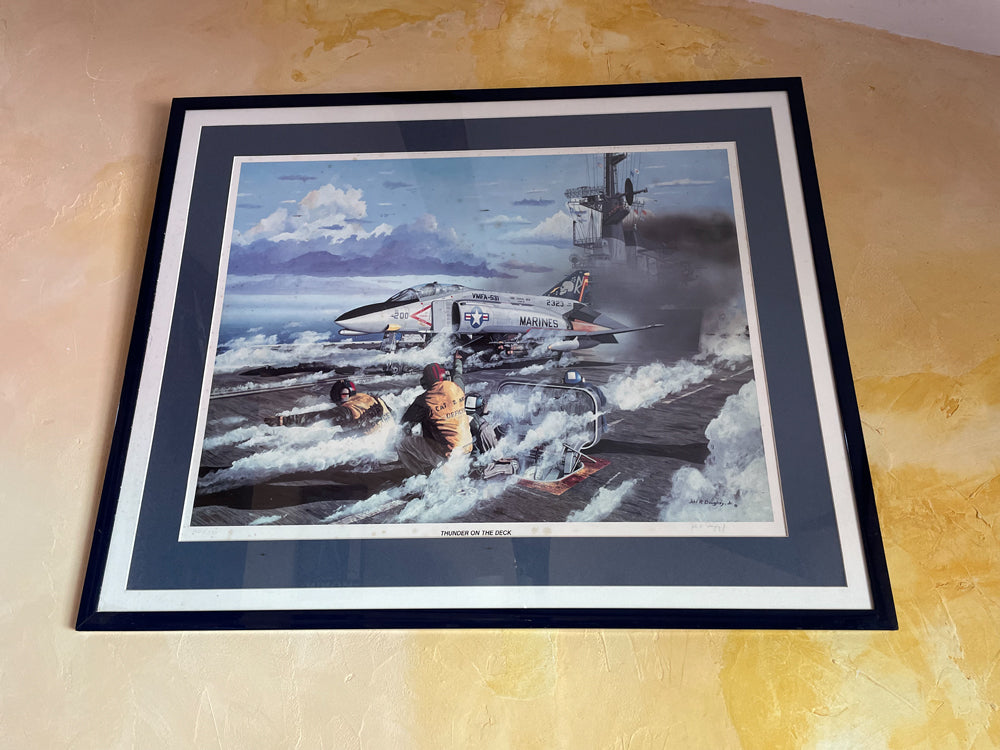 Lithographie Aviation John.R.doughty réf 4031