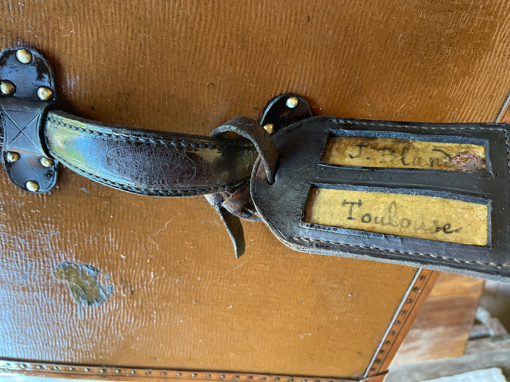 Malle à chapeau Delion 1919.   réf 4025